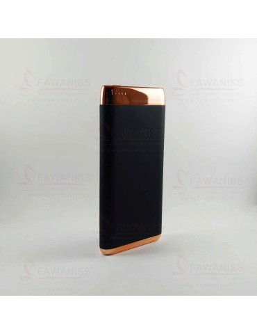 Coffret Cadeau 5 Pièces Personnalisable - Bloc-notes A5 Similicuir, Powerbank 10000 mAh, Clé USB, Stylo Métal & Porte-clés