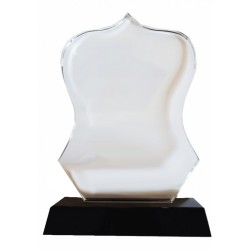 Trophée en verre