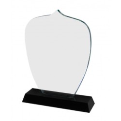 Trophée en verre
