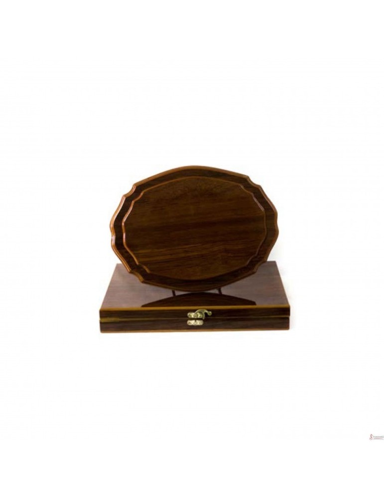 Beau Trophée plaque en Bois en guise de cadeau de remerciement avec gravure au laser - fawaniss.tn