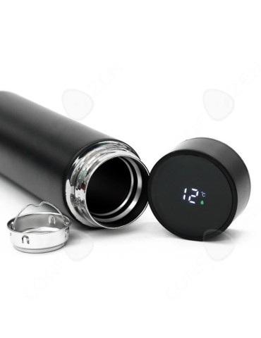 COFFRET DE LUXE BOUTEILLE ISOTHERME LED ET PARAPLUIE